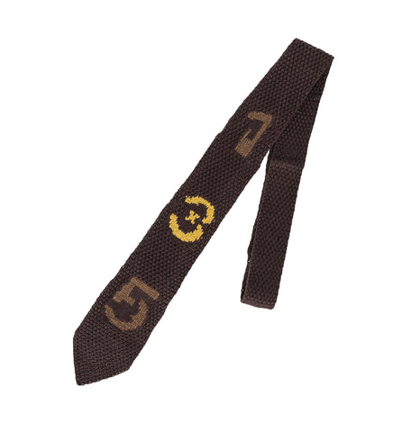 NUMERO KNIT TIE MARSH BROWN