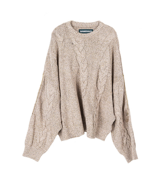LINAS DUAL CREWNECK SOOT GREY