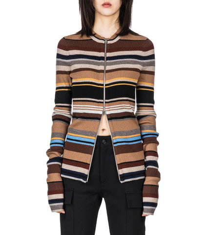 KILIAN STRIPES MULTI BROWN