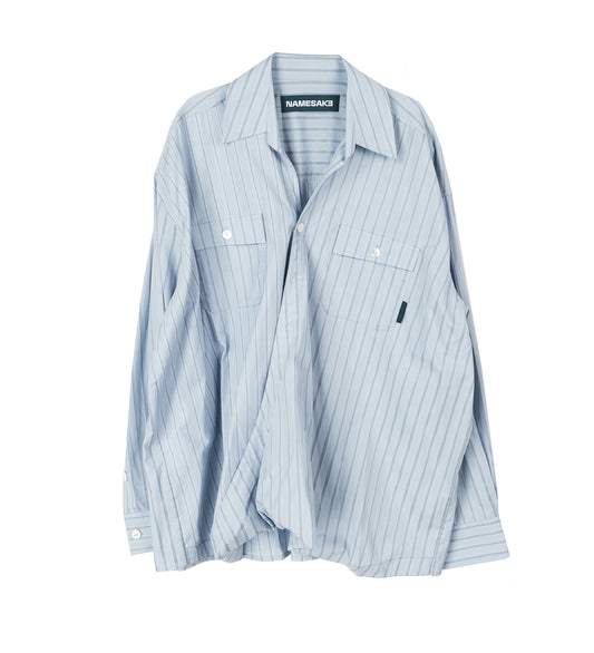 RUS TWIST COLLAR SHIRT LAKEB STRIPE