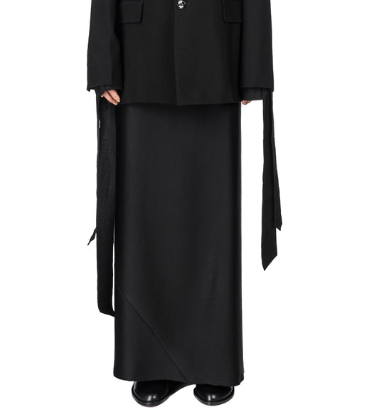 EVELINE LONG SKIRT BLACK