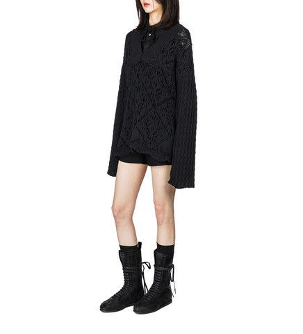 STINE HIGH WAIST TAILORED SHORTS BLACK