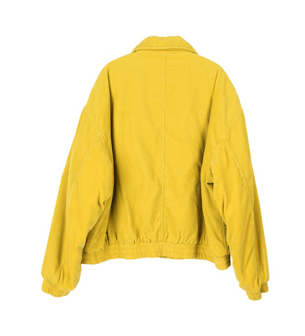 CORDUROY JACKET SUN YELLOW
