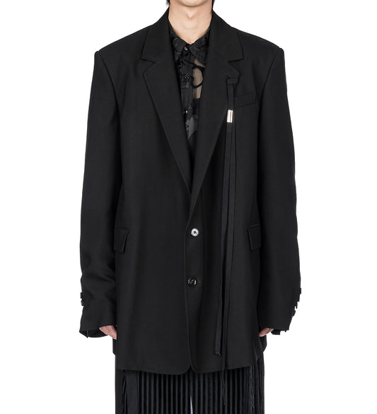 ANTHOON HIGH COMFORT TAILORED JACKET BLACK
