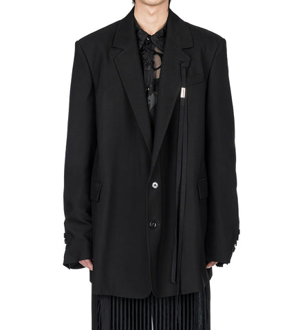 ANTHOON HIGH COMFORT TAILORED JACKET BLACK