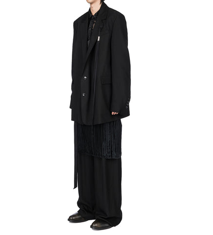 ANTHOON HIGH COMFORT TAILORED JACKET BLACK