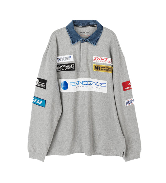 RUGBY POLO GREY
