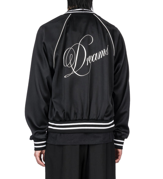 ESKO SLIM FIT RAGLAN BOMBER BLACK