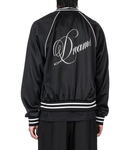 ESKO SLIM FIT RAGLAN BOMBER BLACK