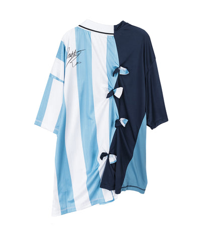 COLLAGE FOOTBALL TOP BLUE