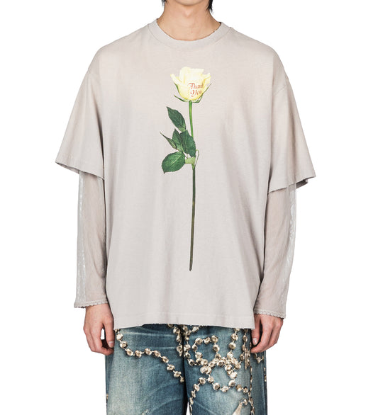 EDRA DOUBLE GRAPHIC LIGHT GREY