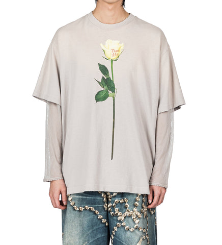 EDRA DOUBLE GRAPHIC LIGHT GREY