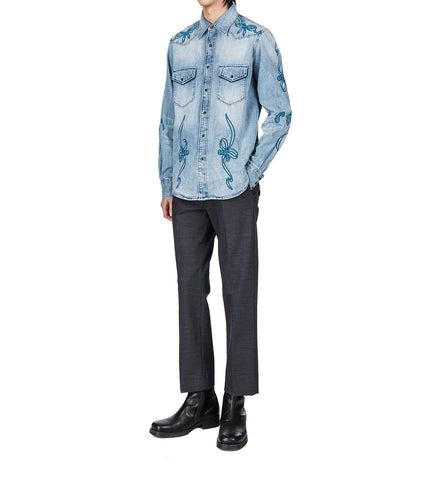 PRAVA STRETCH WOOL SLATE GREY