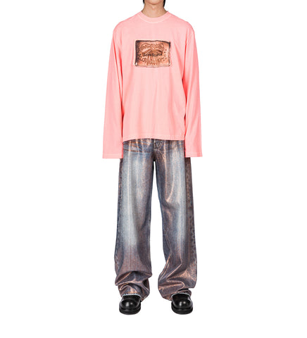 EDDEN U BOW LABEL GD NEON PINK