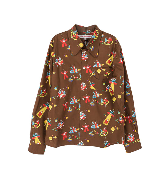 ROUND SHIRT FRIAR BROWN