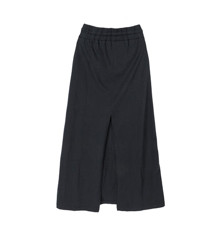 JERSEY SKIRT FADED BLACK
