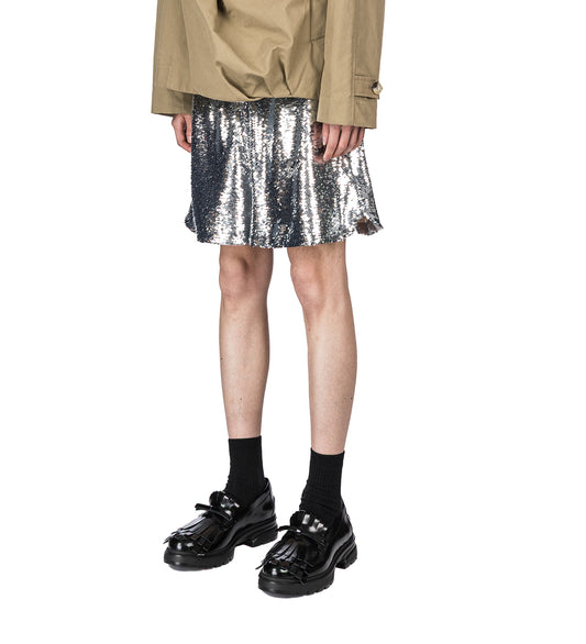 PRINCE CHARMING SHORTS SILVER