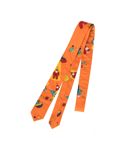 TIE VIBRANT ORANGE