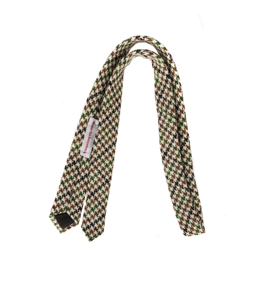 TIE HOUNDSTOOTH