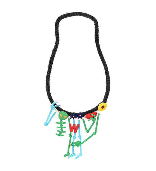 ALIEN CHAOS NECKLACE BLACK