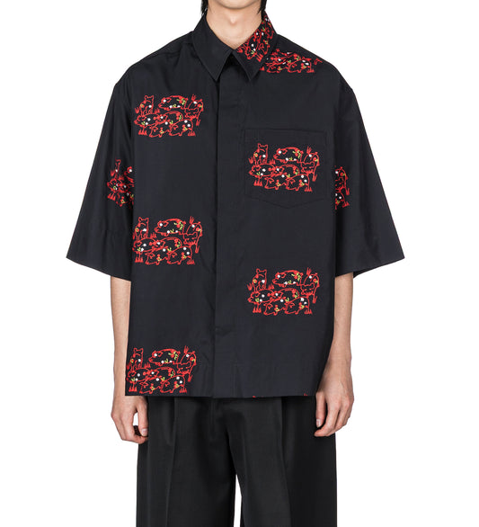 BOXY PEN POCKET SHIRT