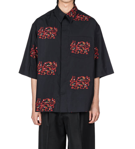 BOXY PEN POCKET SHIRT