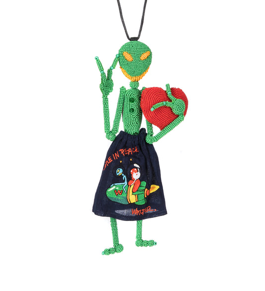 PEACE ALIEN + SKIRT JEWEL JOLLY GREEN