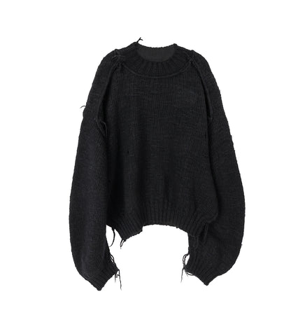 KINGPIN KNIT SWEATER BLACK