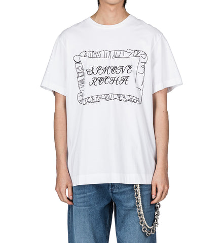 PILLOWCASE LOGO PRINT T-SHIRT