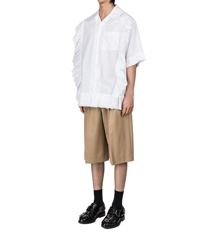 PILLOWCASE TRIM SHIRT WHITE