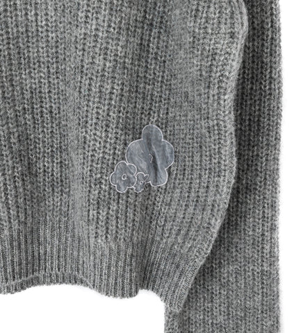 BEGA PULLOVER LIGHT GREY