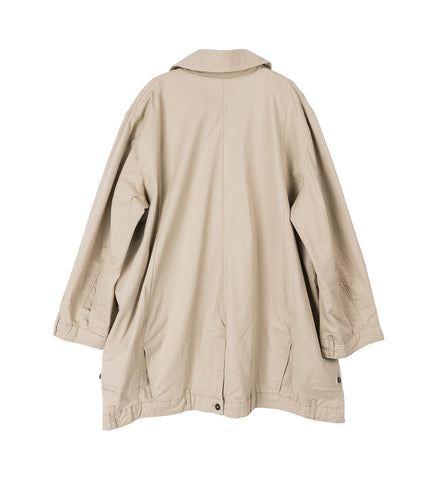 UPSIDE DOWN TRENCHCOAT CHINO BEIGE #1