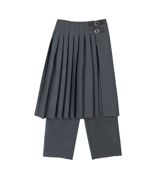 LONG WIDE LEG SKOUSER GREY
