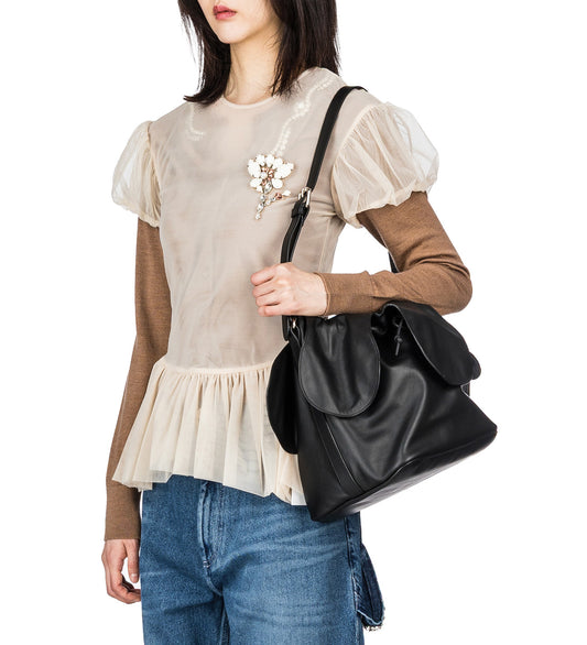 FLOWER PETAL BUCKET BAG