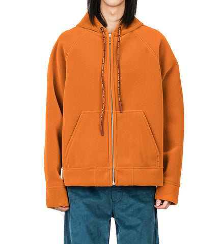 HOODED SWEATSHIRT SUN ORANGE