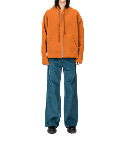 HOODED SWEATSHIRT SUN ORANGE