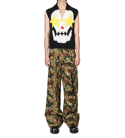 STARRY EYES VEST BLACK