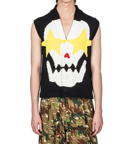 STARRY EYES VEST BLACK