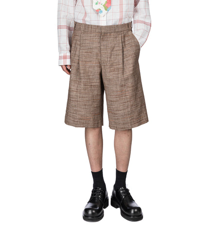 STAR KNEE PANTS MULTI BROWN