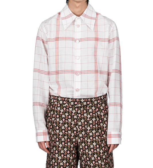 W-SHIRT WHITE/RED