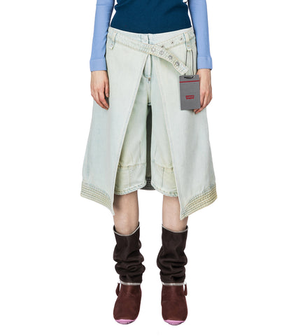 KIKO KOSTADINOV X LEVI'S CARINA APRON SHORTS LUPIN