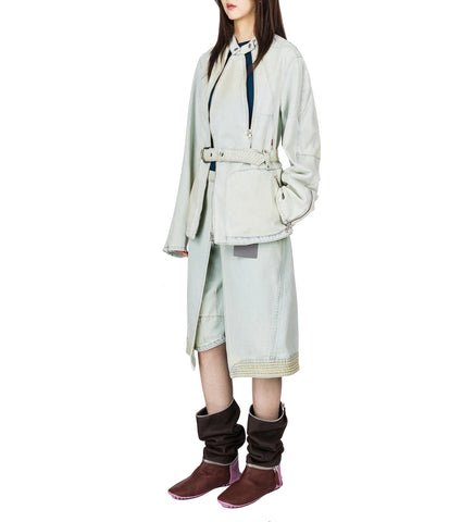 KIKO KOSTADINOV X LEVI'S CARINA APRON SHORTS LUPIN