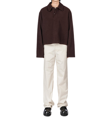 FLEECE POLO TANIN FLEECE