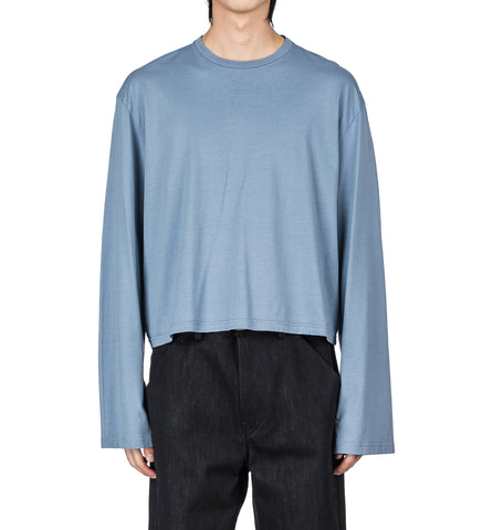 T-SHIRT ROUND NECK LONG SLEEVES AVIO JERSEY