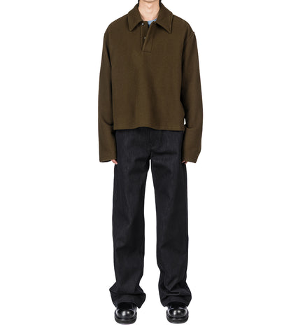FLEECE POLO DAIM FLEECE