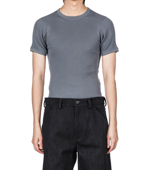T-SHIRT ARDOISE KNIT