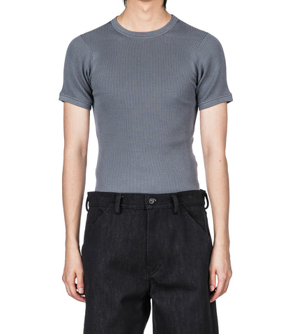 T-SHIRT ARDOISE KNIT
