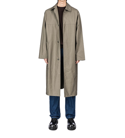 STEVE COTTON CAR COAT WEIMARANER GREY