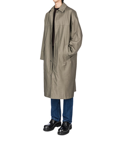 STEVE COTTON CAR COAT WEIMARANER GREY