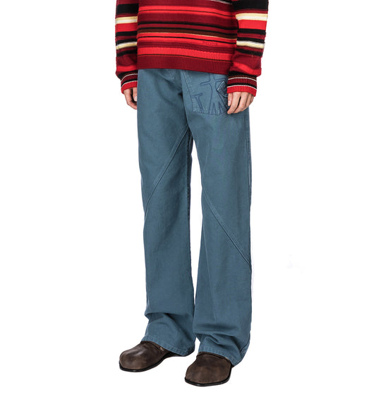 TWISTED WORKWEAR TROUSERS STEEL BLUE
